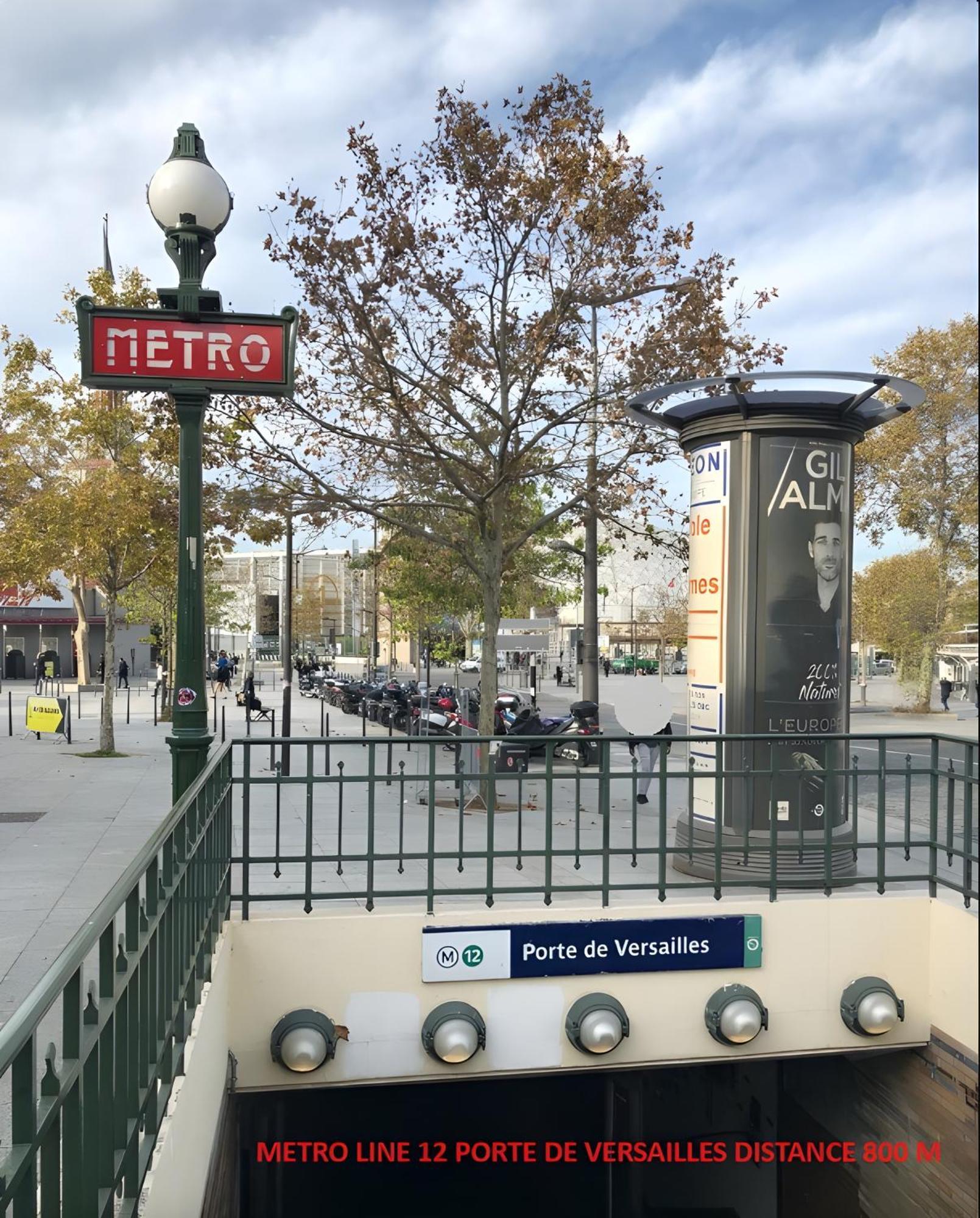 Charmant Studio Climatise Paris Expo Porte De Versailles - Dome De Paris , Near Transportation Links فانف المظهر الخارجي الصورة